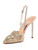 Women Rene Caovilla Jewelled Slingback Heels -  Silver Size 38 US 8
