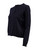 Miu Miu Knit Detail Cardigan - Colour: Navy + Size: UK 6, US 2, FR 34, IT 38, XS