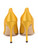 Manolo Blahnik Yellow Hangisi 105 Embellished Pumps