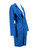 Max Mara Electric Blue Wool and Angora Belted Coat