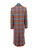 Mira Mikati Multicolour Wool Tartan Double Breasted Coat