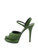Women Fendi Bubble Platform Heels - Green Size UK 6 US 9 EU 39