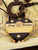 Juicy Couture Yellow Velour Heart Charm Shoulder Bag