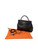 Hermès 2005 Black Taurillon Clemence Leather Kelly 32 Handbag