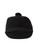 Black Pom Pom Accent Newsboy Hat