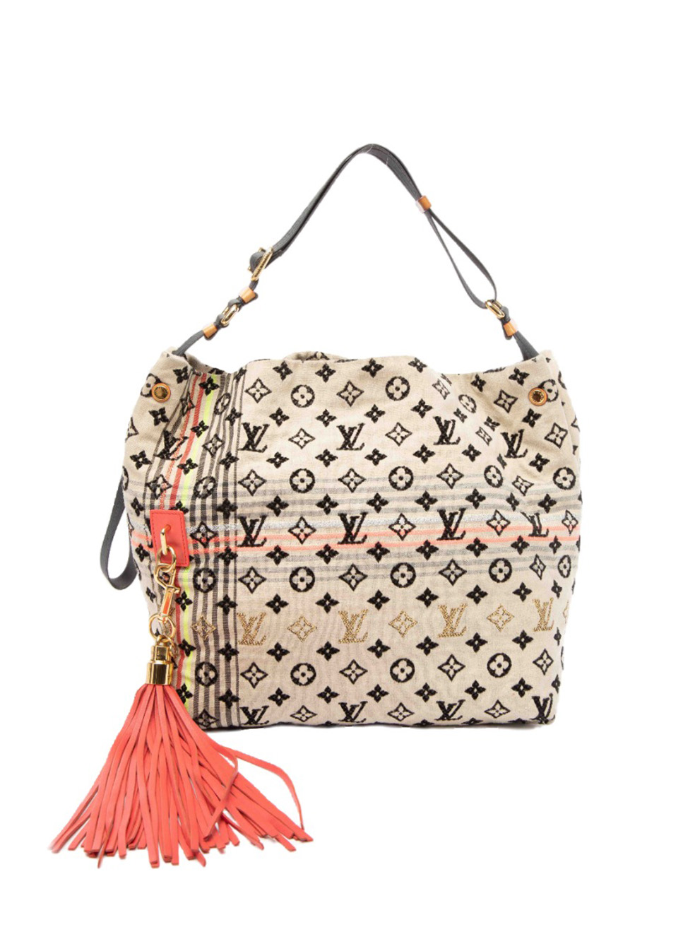 Louis Vuitton Cheche Bohemian Bag - Black Hobos, Handbags