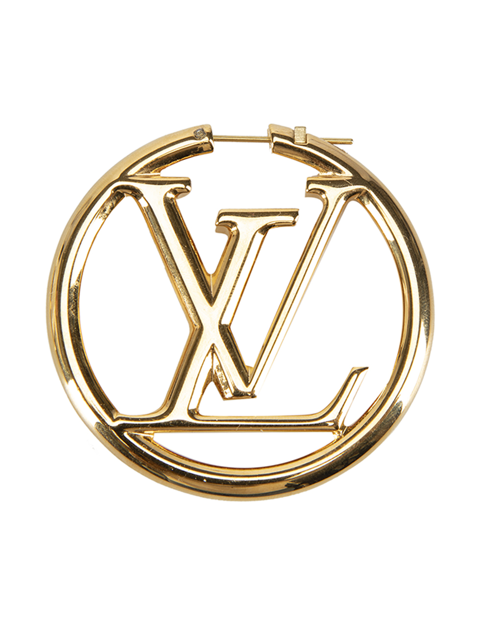 LOUIS VUITTON LOUISE HOOP EARRINGS  FIND & READ AUTHENTIC CODES on  JEWELRY, KEY HOLDERS & CHARMS 