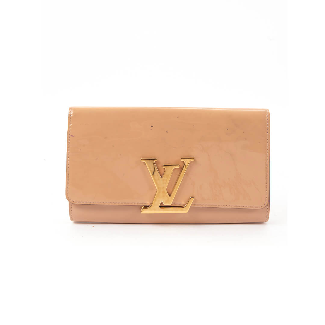 Louis Vuitton Patent leather clutch bag - ShopStyle