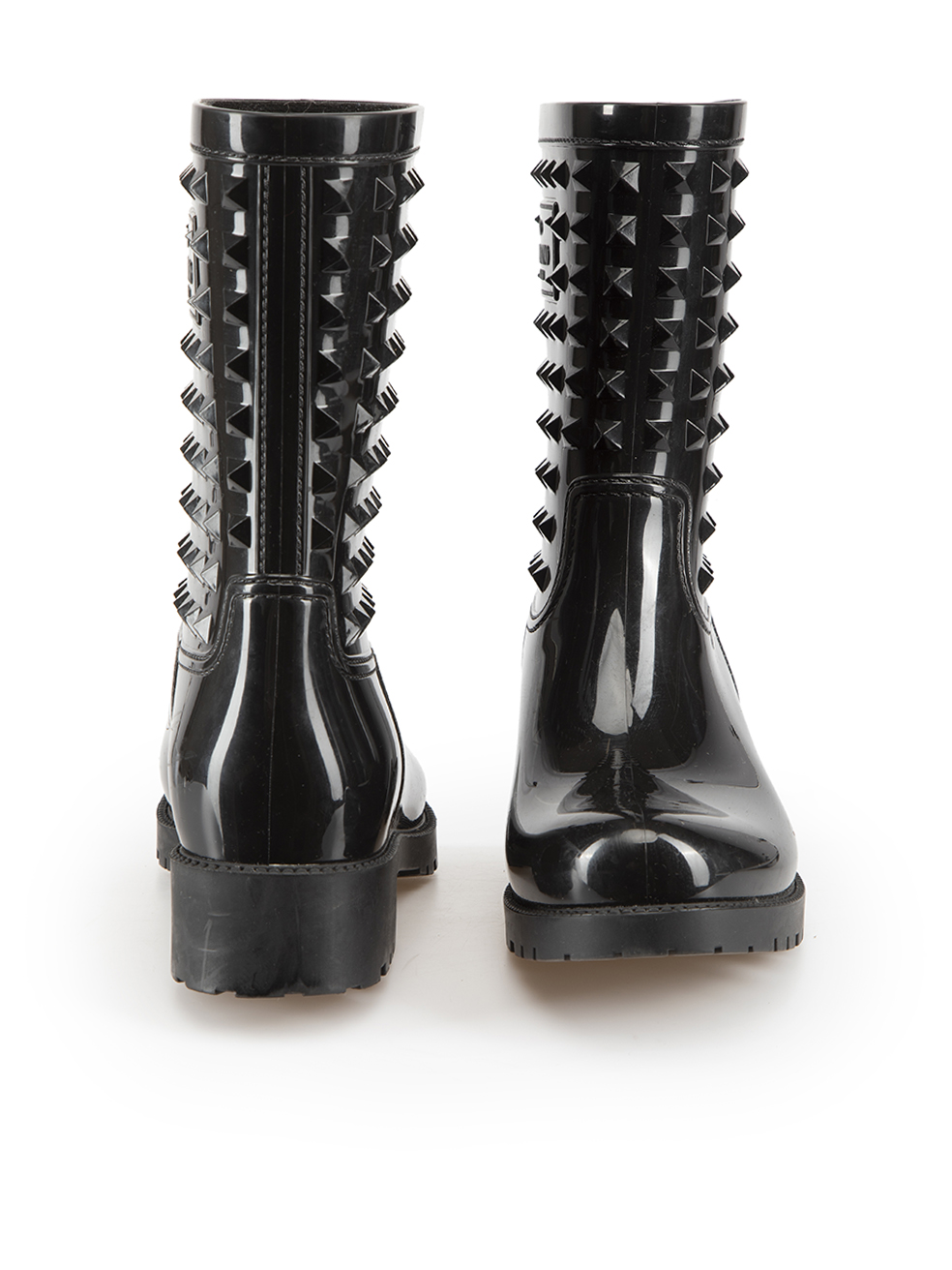 Valentino rockstud sales rain boots