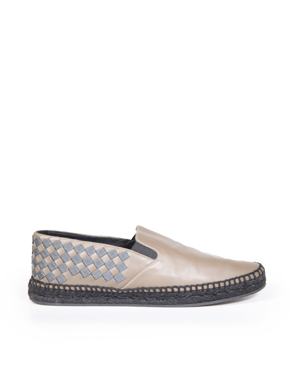 スニーカー BOTTEGA VENETA Espadrilles Women Leather Brown Bottega Veneta Brown Leather Intrecciato Espadrilles | CSD