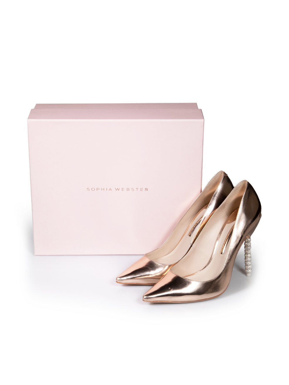 sophia webster rose gold