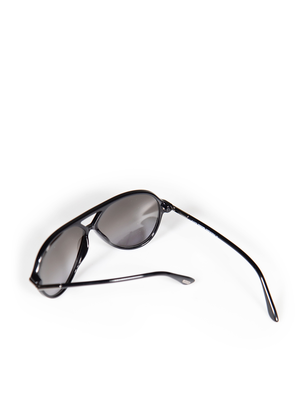 Shiny Black Leopold Sunglasses