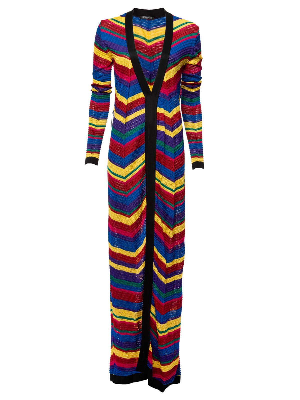 Balmain Women's Cardigan, Size 6 UK, Multicolour