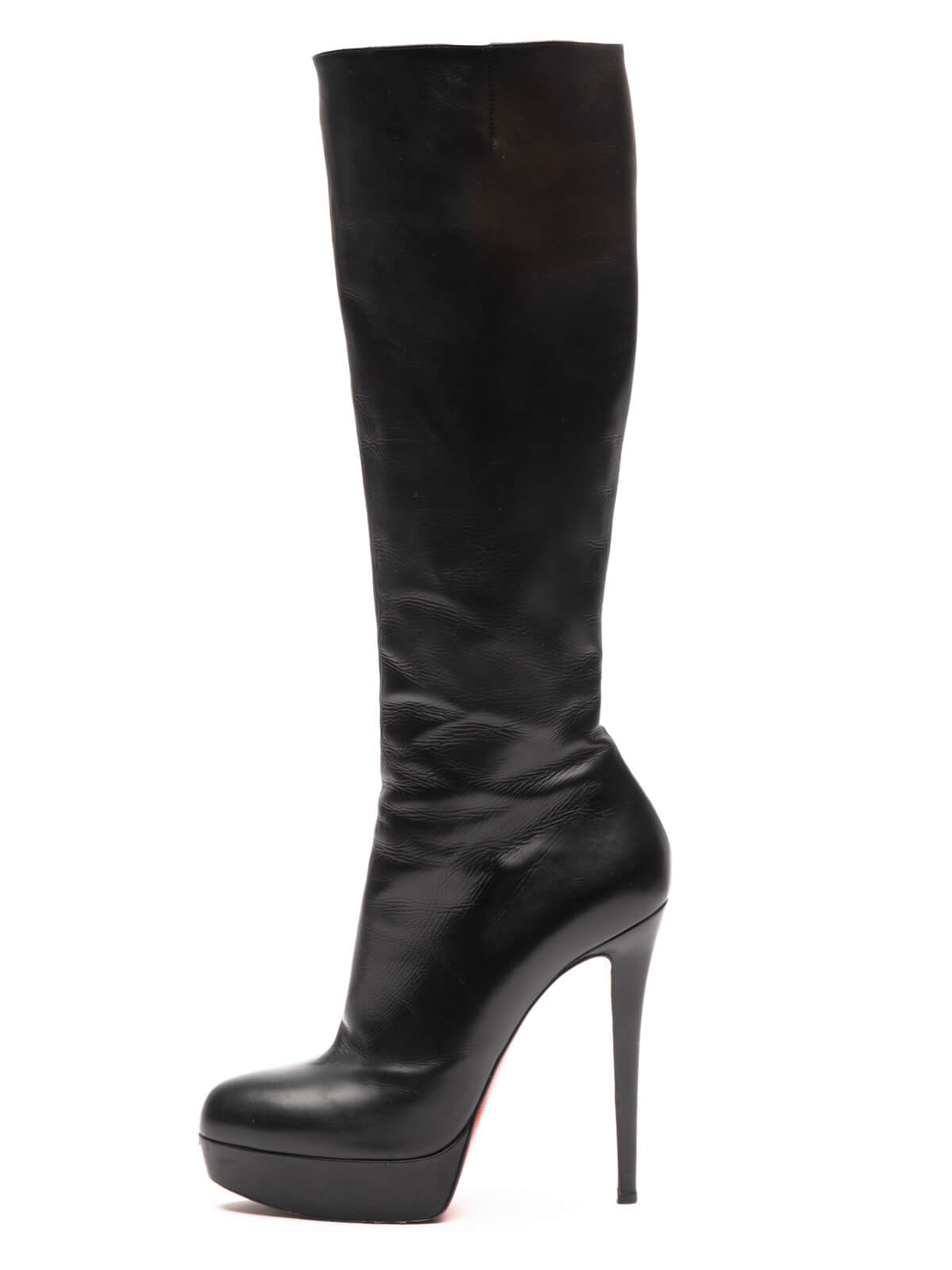 white platform boots size 6