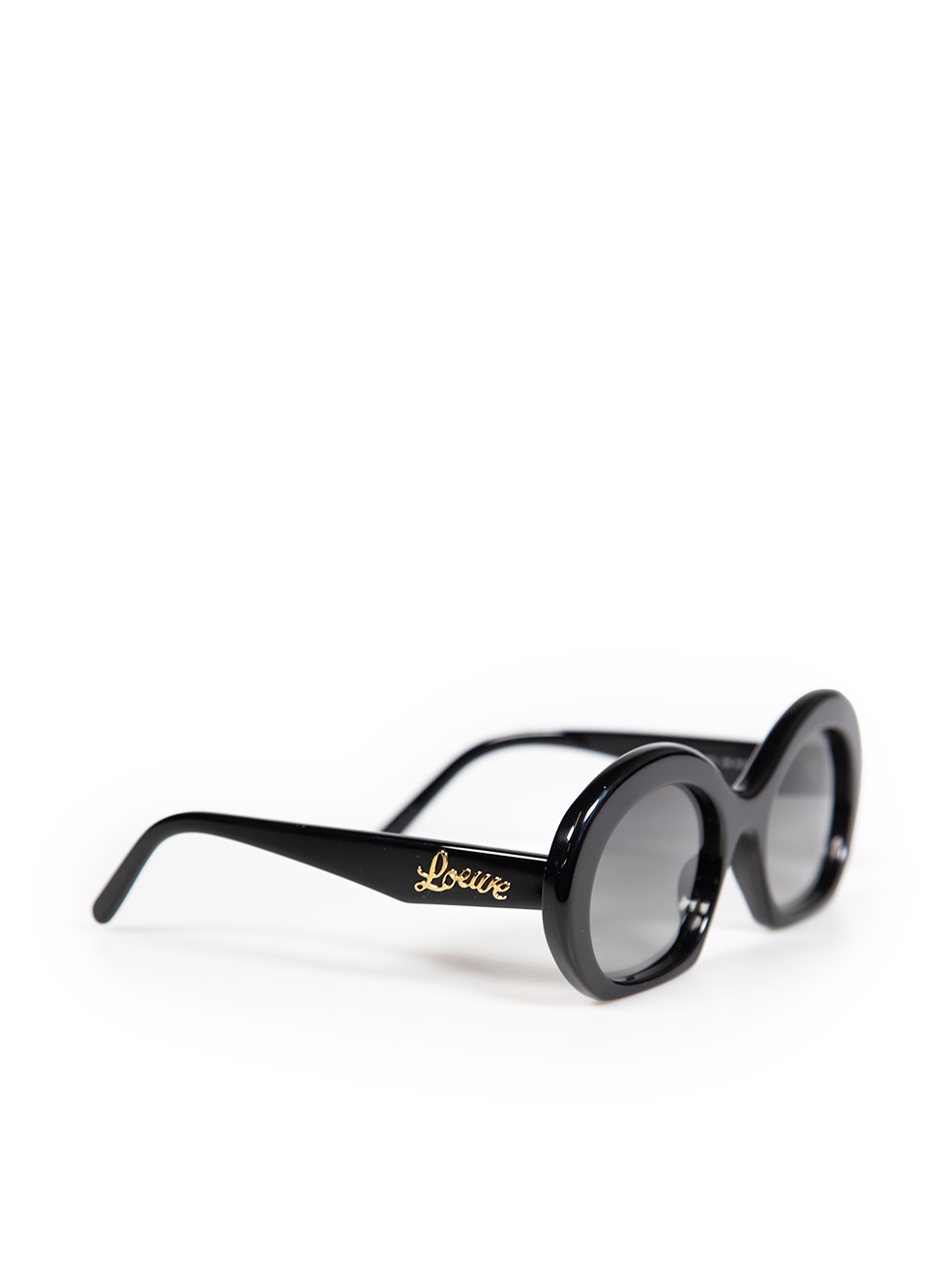 Loewe サングラス ブラック SS24 Loewe Black Oversized Sunglasses