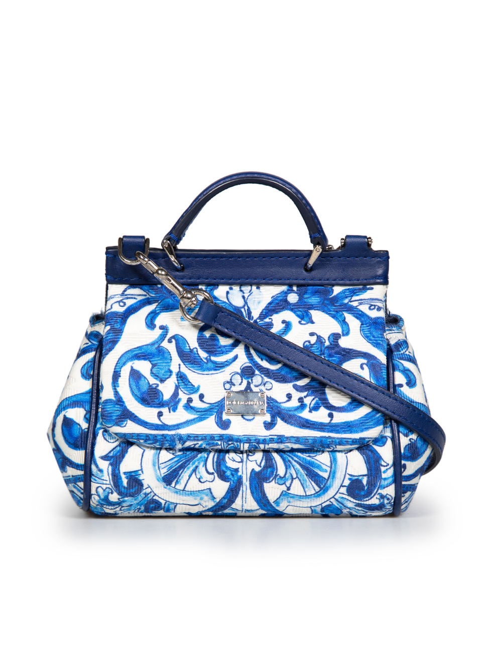 緊急セール【D&G】Sicily Small Majolica Bag★送料関税込 Buy Dolce & Gabbana Kids Sicily Mini Majolica Leather
