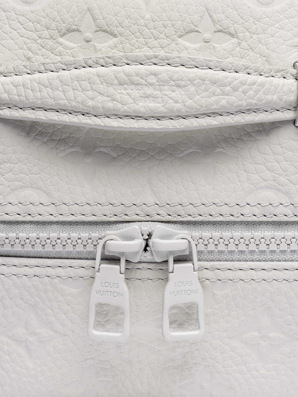 Louis Vuitton LV Friends Soft Trunk White Backpack