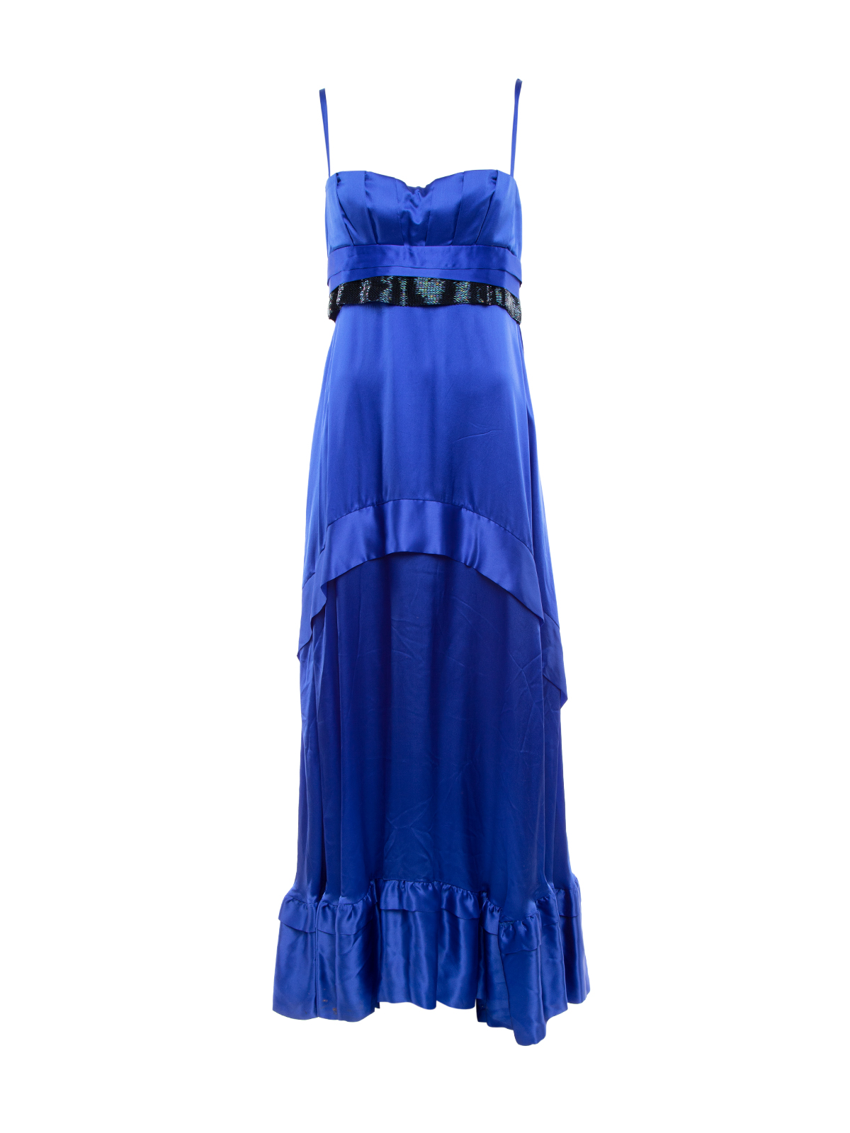 Roberto Cavalli Silk Maxi Slip Dress