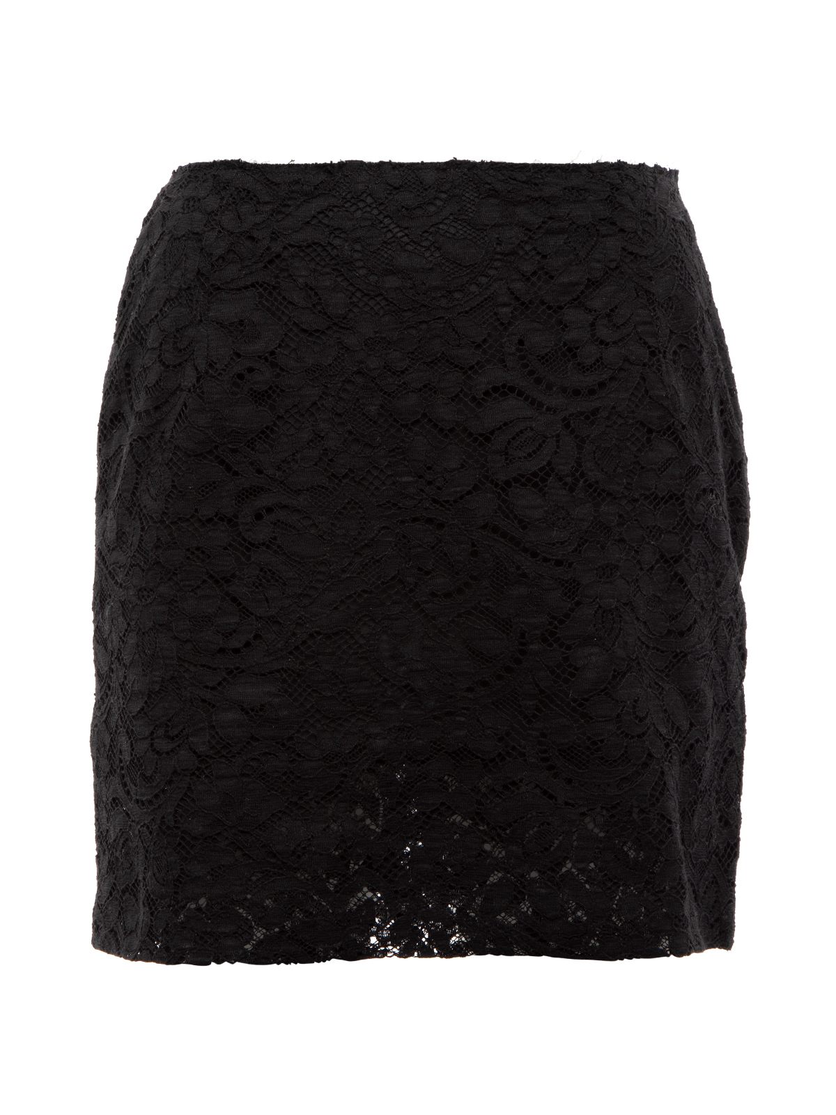 Lanvin Lace Black Skirt