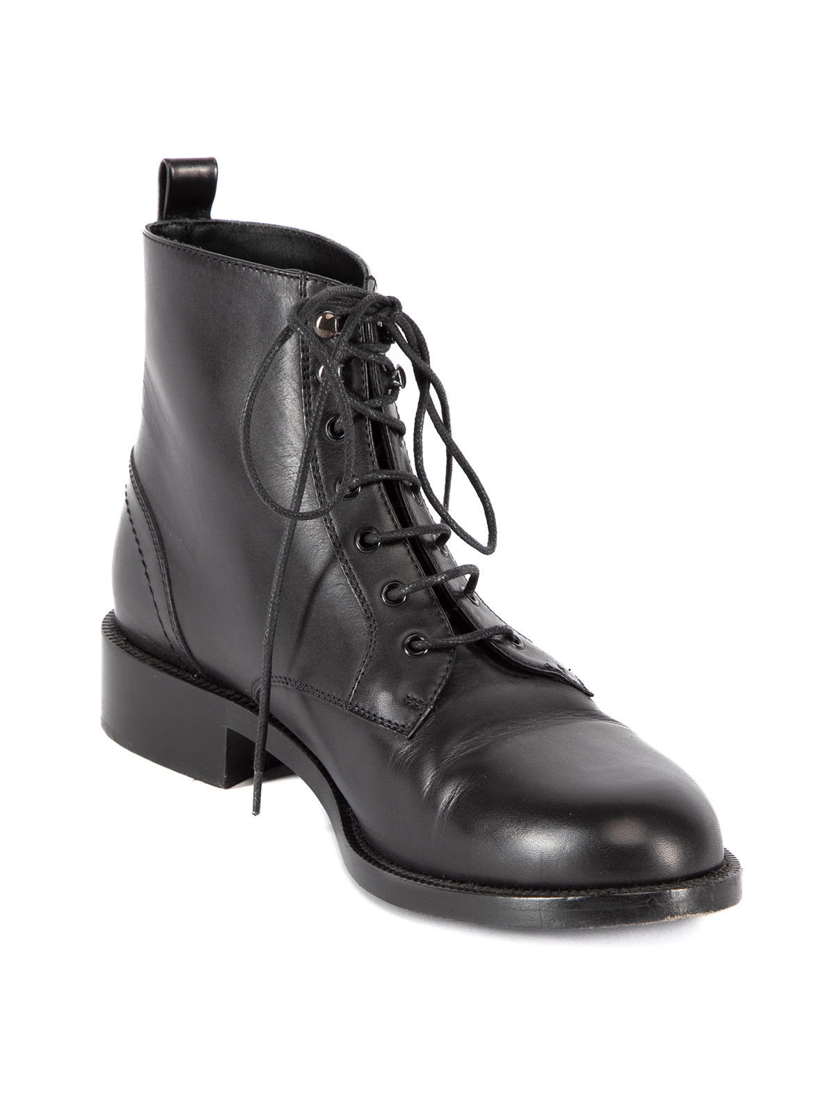 Saint laurent sales patti boots