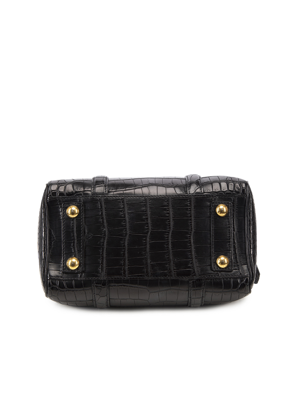 Louis Vuitton Black Crocodile Leather Exotic Top Handle Shoulder Small Mini  Bag at 1stDibs