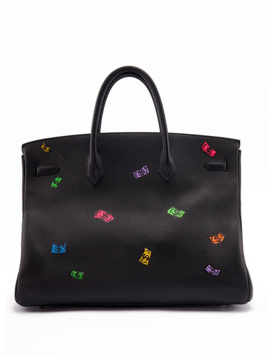 Hermès Alec Monopoly Black Togo Leather Birkin 40