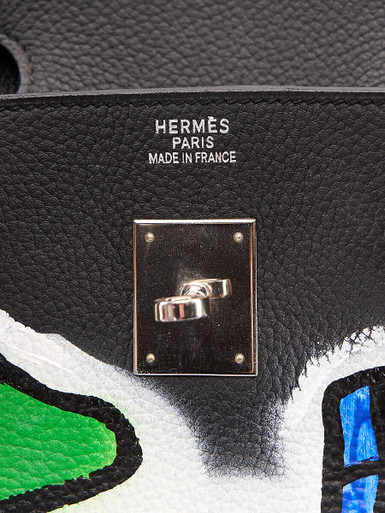 Hermès Alec Monopoly Black Togo Leather Birkin 40