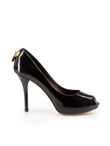 Louis Vuitton Calfskin Westbound Block-heel Sandals Second-hand