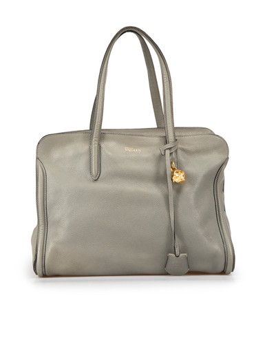 Michael Kors Cream Saffiano Leather Studded Tote Bag | DBLTKE Luxury Consignment Boutique