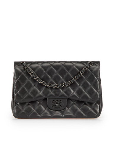 Chanel Limited Edition 2006 Cambon Patchwork Double Flap Bag