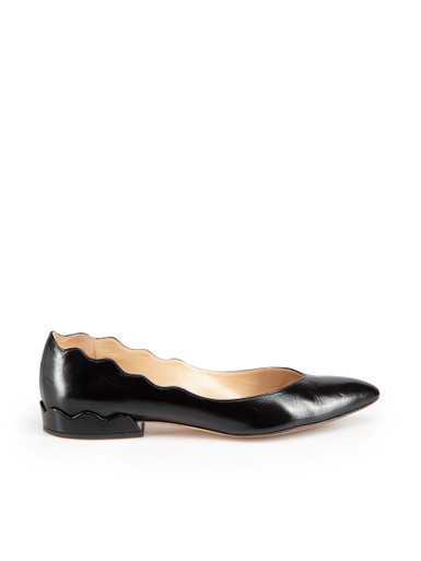 Nicholas Kirkwood - Authenticated Flat - Velvet Black Plain for Women, Never Worn