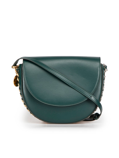 Pre-owned Chanel Dark Ombre Green Bag