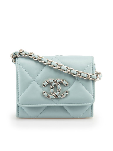 Timeless/classique crossbody bag Chanel Blue in Denim - Jeans - 38988688