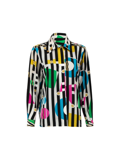 CHANEL Pre-Owned Puff Sleeve Sheer Blouse - Farfetch