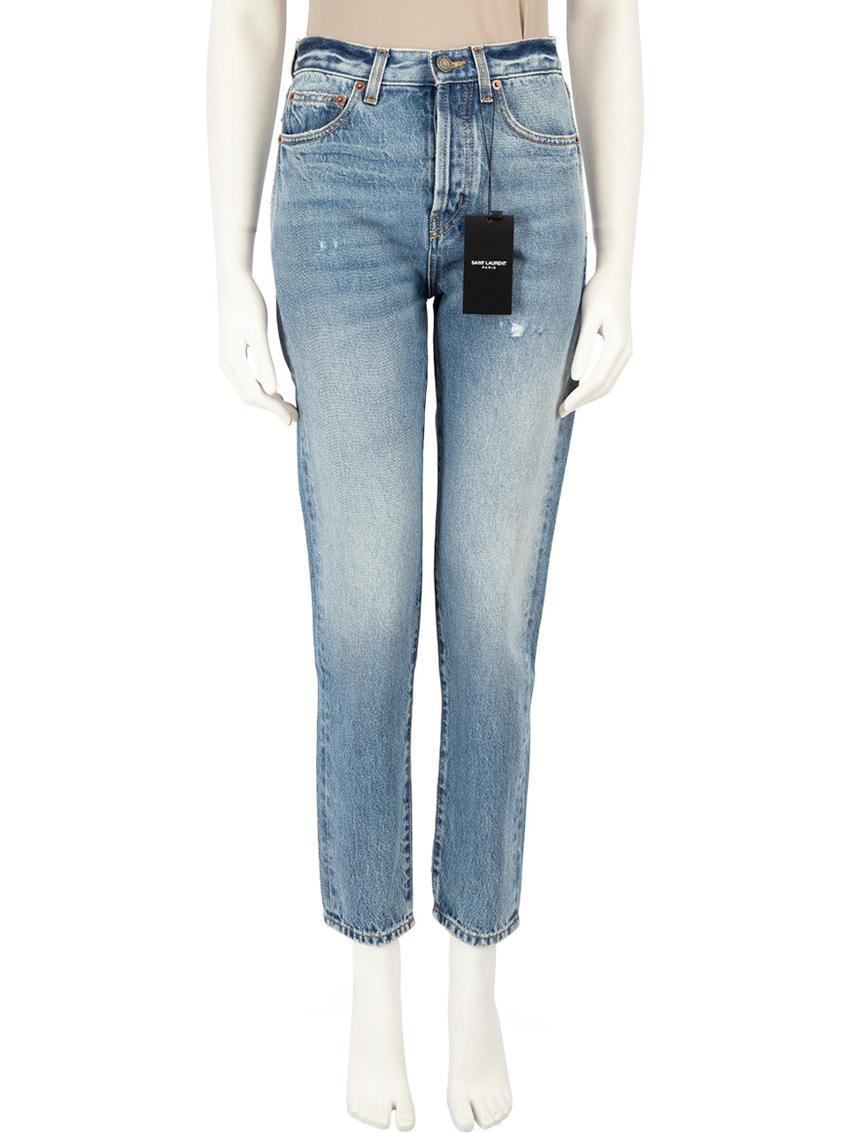 Image of FW23 Blue Denim Slim Jeans