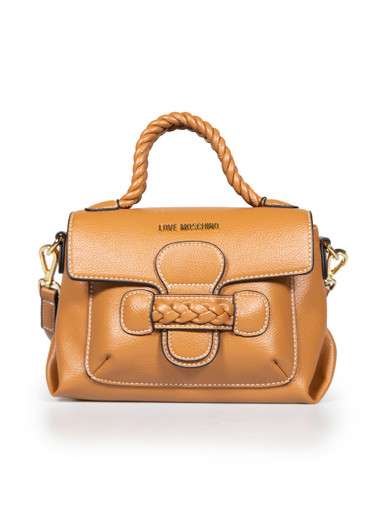 MOSCHINO leather mini XO handbag