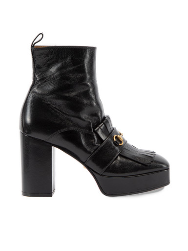 Gucci deals platform booties