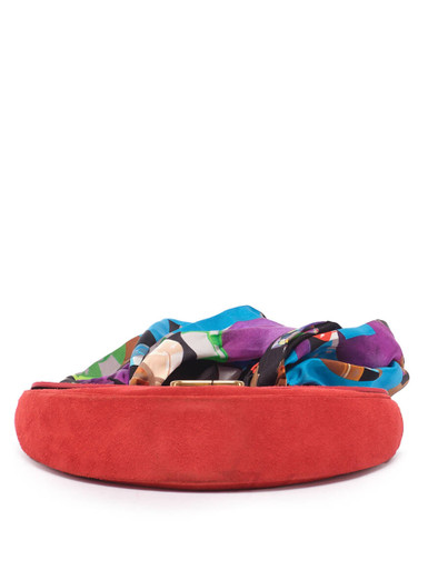 Women Balenciaga Opera Clutch - Red