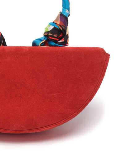 Women Balenciaga Opera Clutch - Red