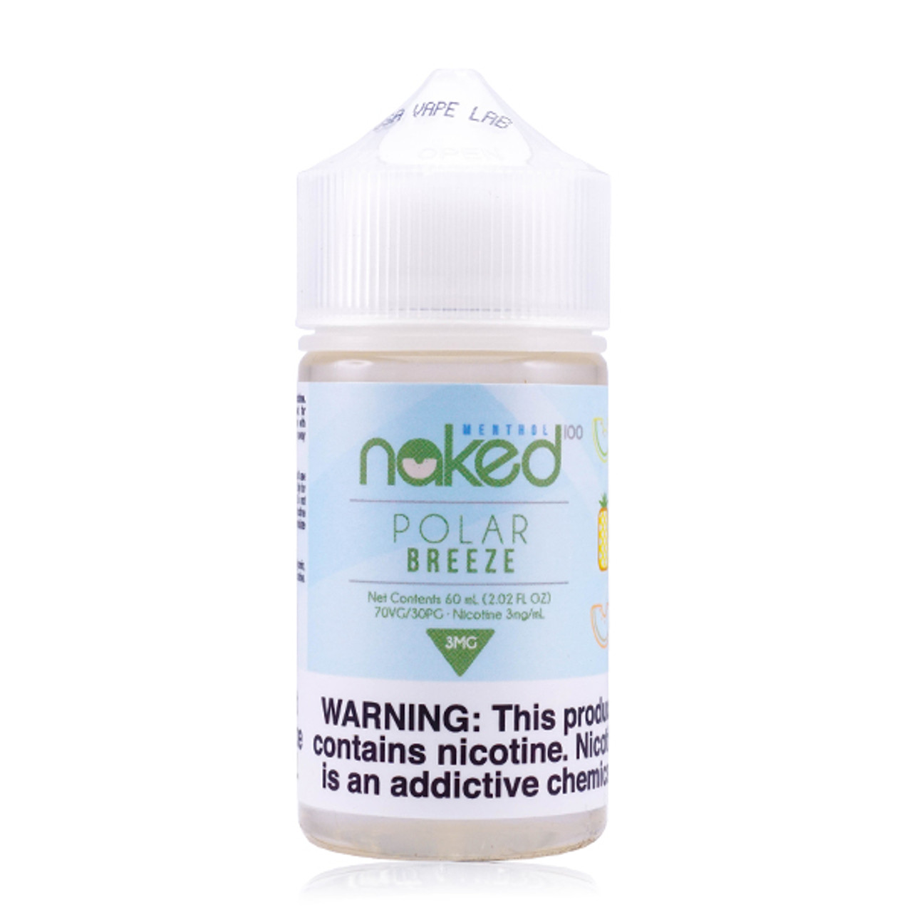 Melon by Naked 100 Menthol (Formerly Polar Breeze) E-Liquid 60mL