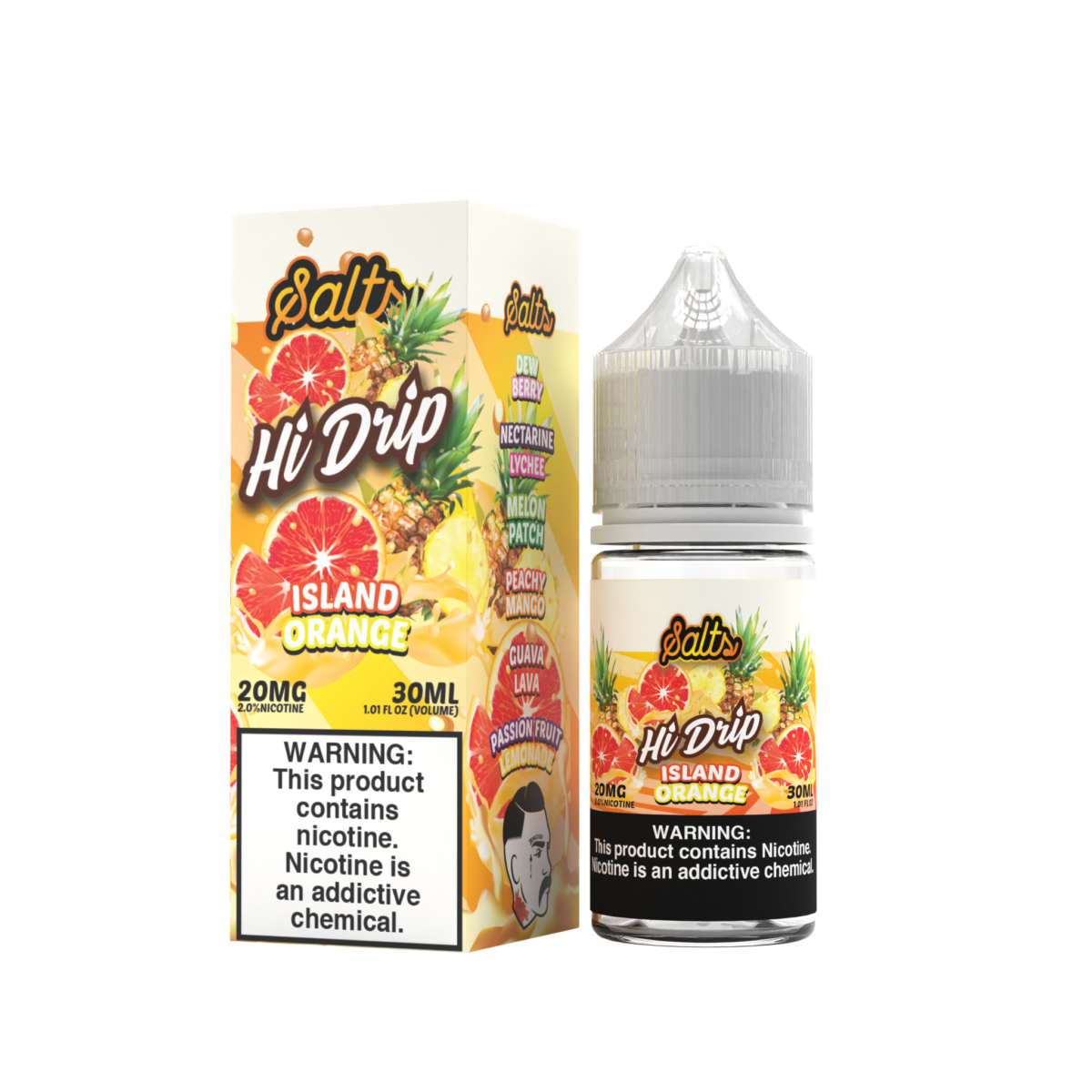 Island Orange By Hi-Drip Salts Series 30ml