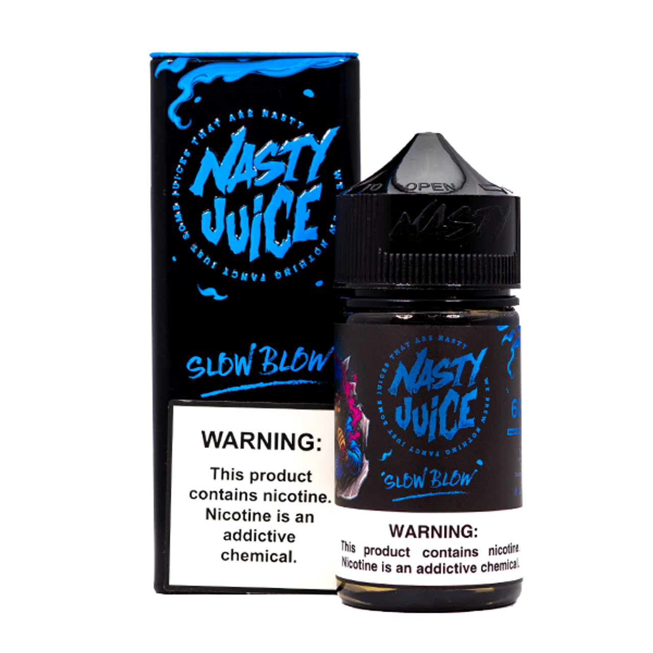 E-LÍQUIDO NASTY JUICE SLOW BLOW sin nicotina 50ml envase