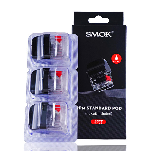 Smok Rpm 4 Empty Rpm Pods And Coils Smok RPM4 Empty RPM Pod 2ML- Pack Of 3 Smok Rpm 4 Empty ...