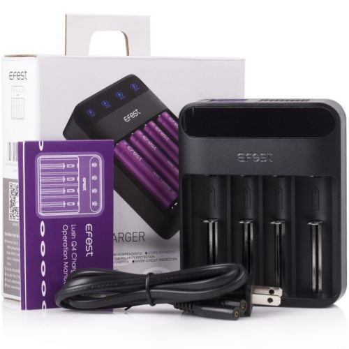 Supports Li-ion Battery Lush Q4 Charger- Smokeless - Vape THC CBD