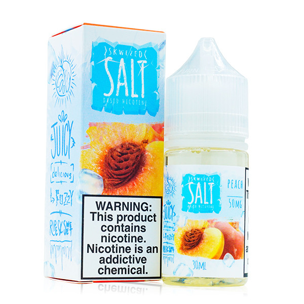 Peach Ice By Skwezed 100ml Bottle Skwezed Peach Ice E-Liquid 100mL -  Refreshing Vape Juice Sub Ohm:yes Australia