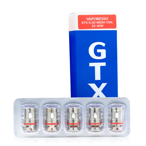 Vaporesso Target PM80 GTX Ersatzspulen – 0,2 Ohm Mesh, 5 Stück Packung, Für Intensiven Geschmack