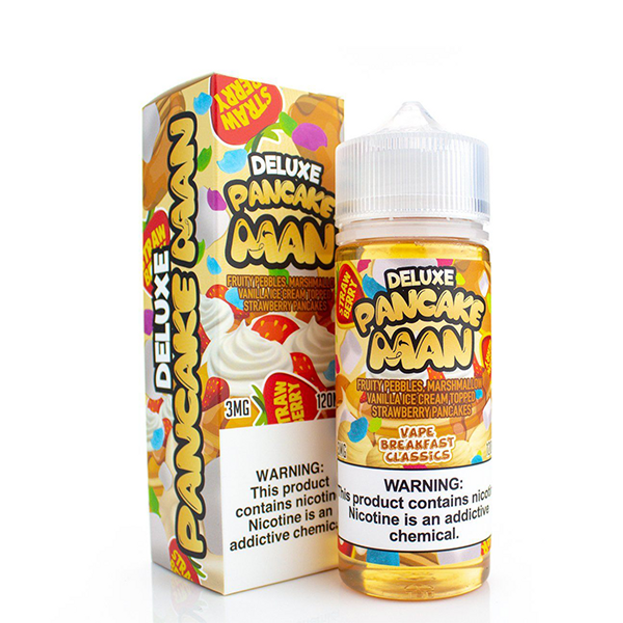 DeluxePancakeManVapeBreakfastClassicsELiquid120mL