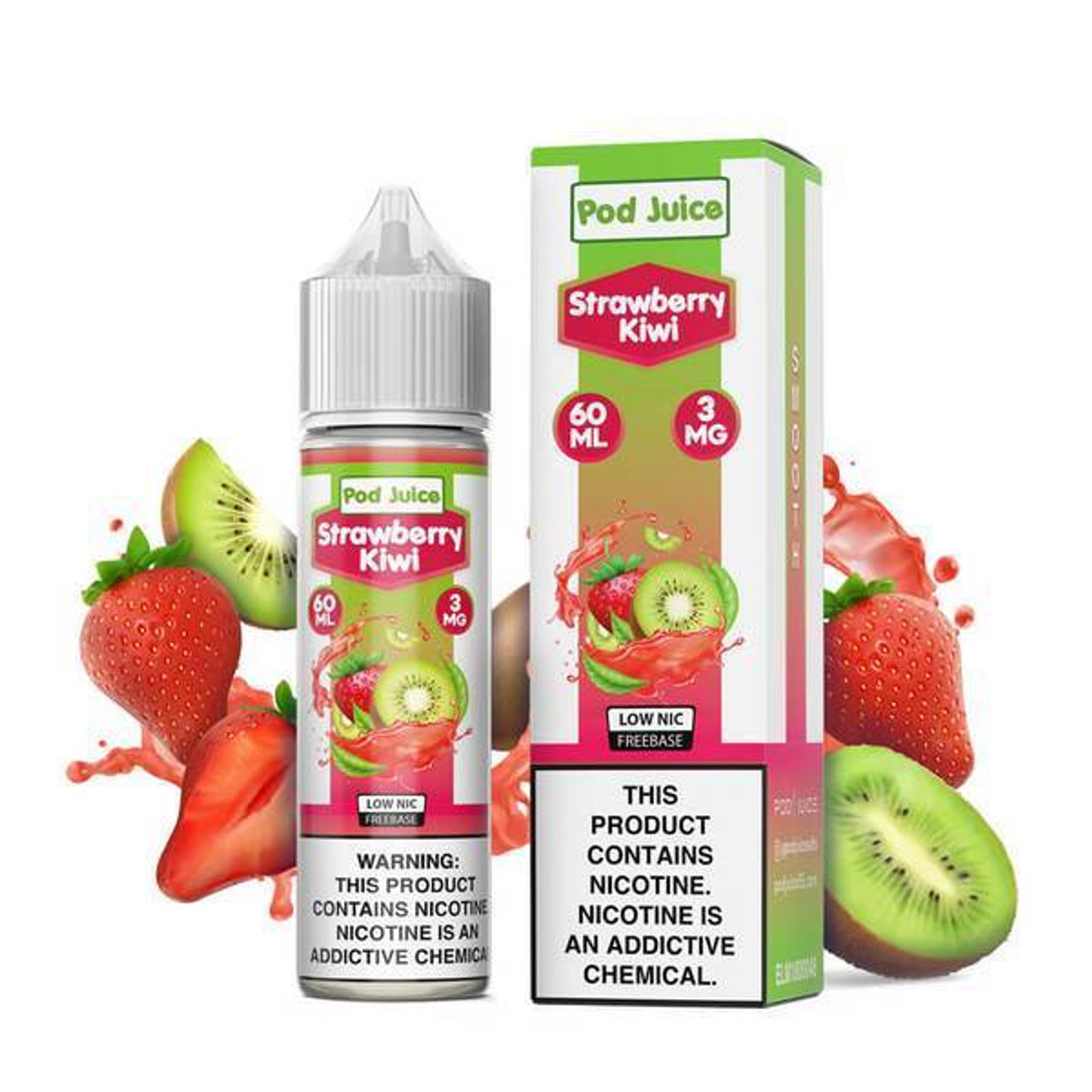 Strawberry Kiwi by Pod Juice E-Liquid