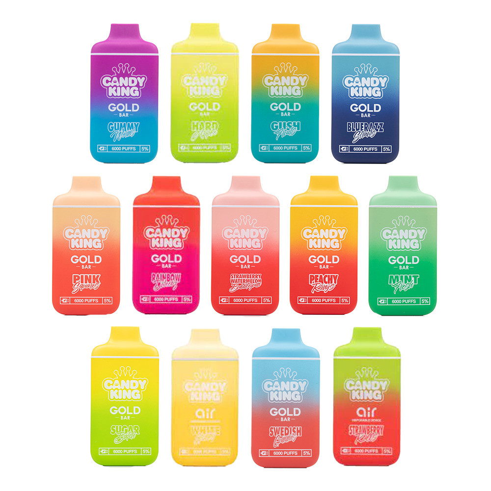 Candy Bar Vape Candy King Gold Bar Disposable 6000 Puffs 13mL 50mg Candy Bar Vape Candy King Gold Bar Disposable 6000 Puffs 13mL 50mg