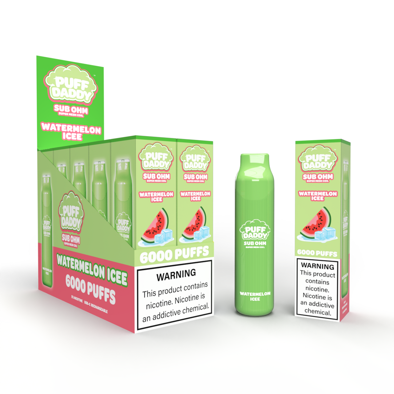 Puff Daddy Disposable 6000 Puffs 14mL Vapor Empire